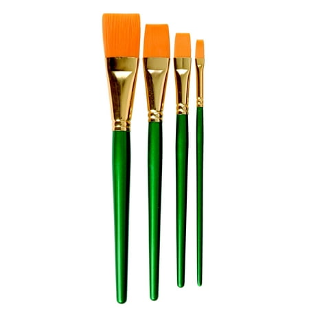 sax optimum white synthetic taklon paint brushes round size 10