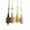 Mix color, variant on 4pcs Seven floors Chakra Pendulum Pendant Energy Power Reiki Healing Amulet-Gold