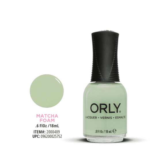 Orly Nail Lacquer Matcha Foam .6fl oz/18ml #2000489