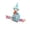 Blue, variant on Bomd 7 Inch Desk Goose Outfit, Festive Clothes & Accessories for Desktop Goose Statues, Party Hat, Bow Tie And Birthday Banner, for Office, Home Table Decor And Birthday Gifts,Pink