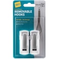 thumbnail image 1 of Seal-It Removable Mounting Flip Hook Medium 2Pk Hook White, 1 of 1