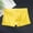 Yellow, variant on TMOYZQ Underwear for Men Breathable Trunks Underwear Soft Cotton Boxer Briefs on Sale Clearance 2025