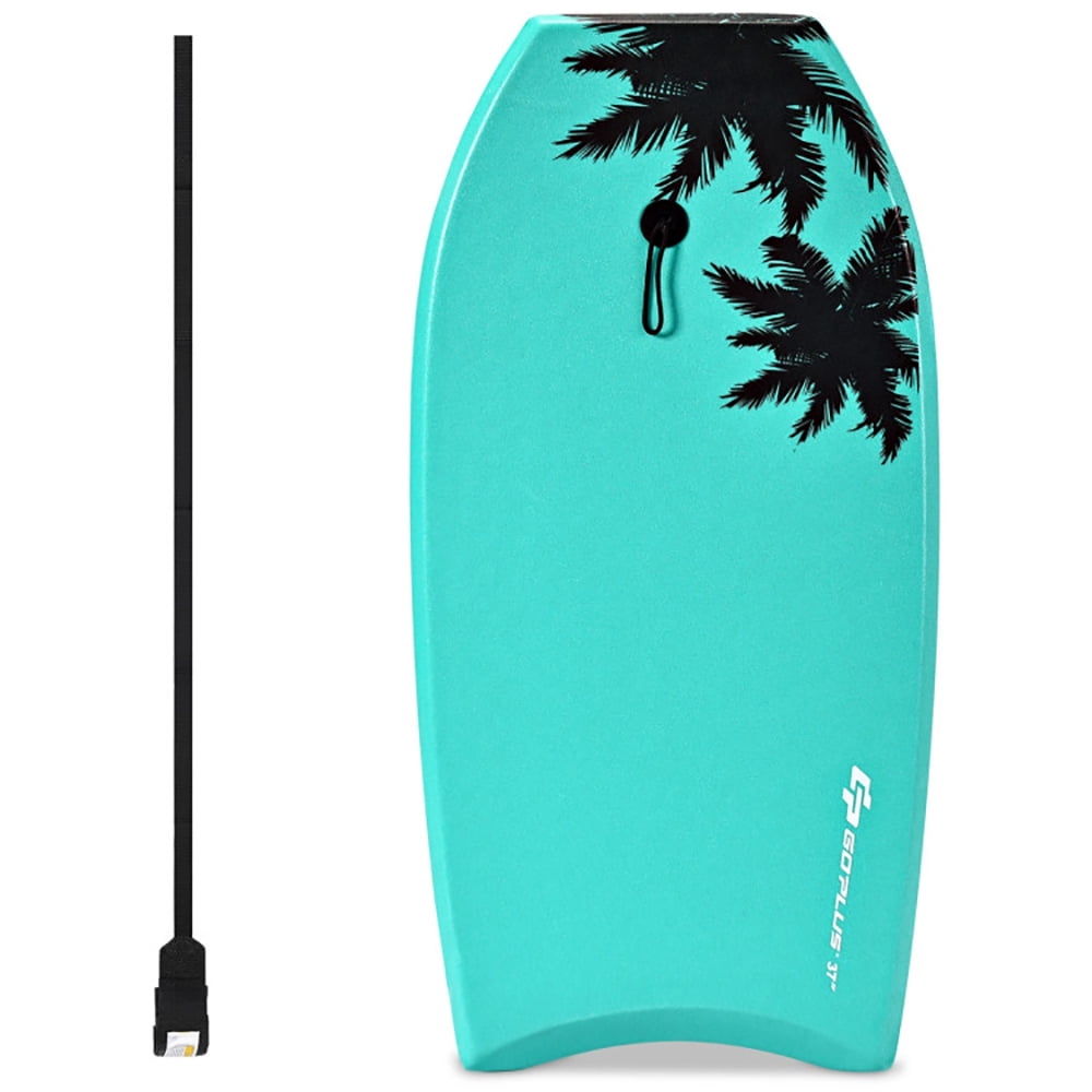 Spaco 33 Inch/37 Inch/41 Inch Lightweight Super Surfing Bodyboard, Performance Fish Soft Top Surfboard for Kids and Adult