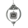 Worlds Best Music Teacher Classic Holiday Ornament