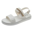 thumbnail image 1 of Sandalias de playa para mujer, zapatillas de almohada para baño, vacaciones, ducha interior y exterior, 1 of 7