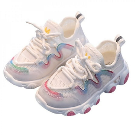 

Promotion! child Boys Girls Breathable Anti-Slip Cartoon Shoes Sneakers Toddler Soft Soled First Walkers