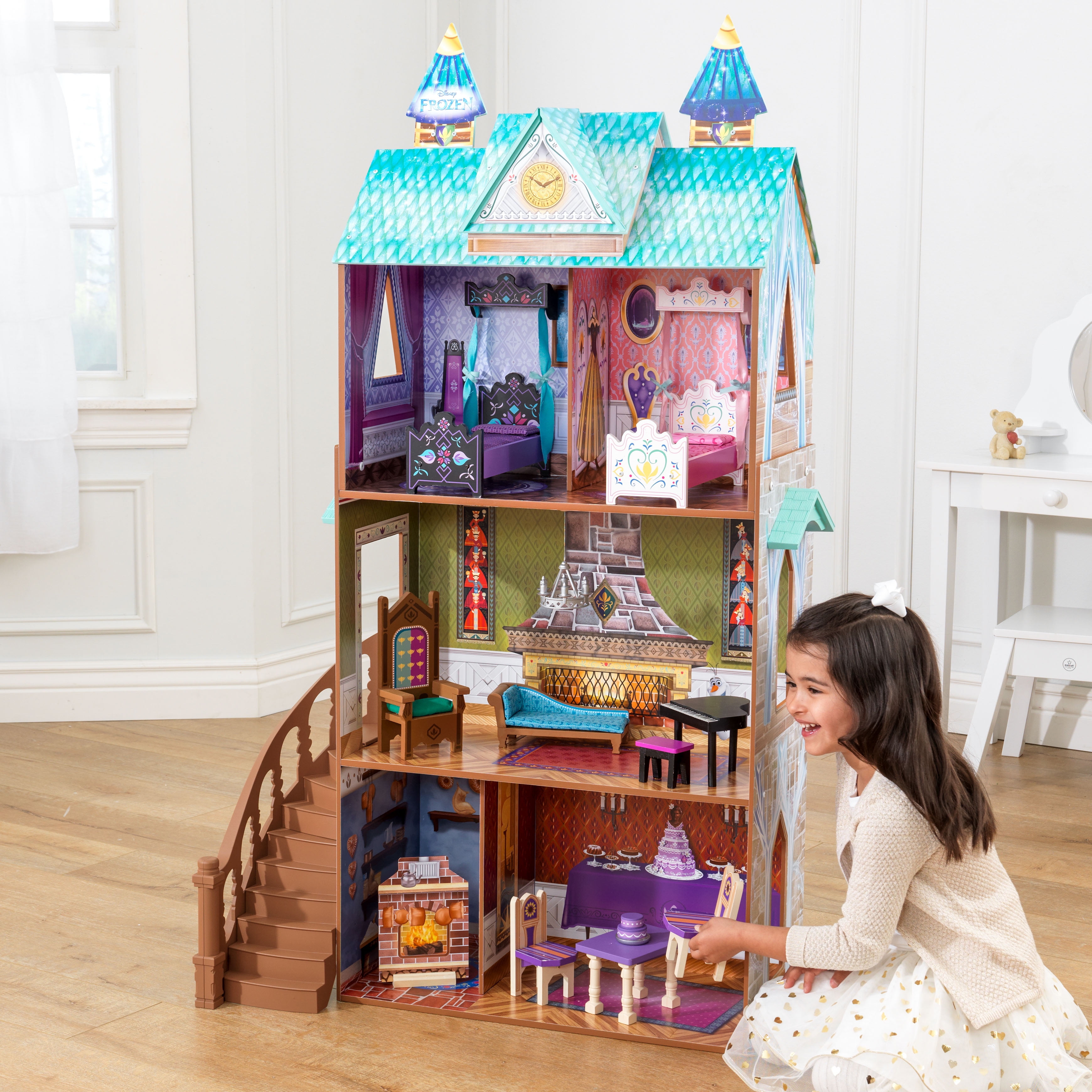 walmart frozen dollhouse