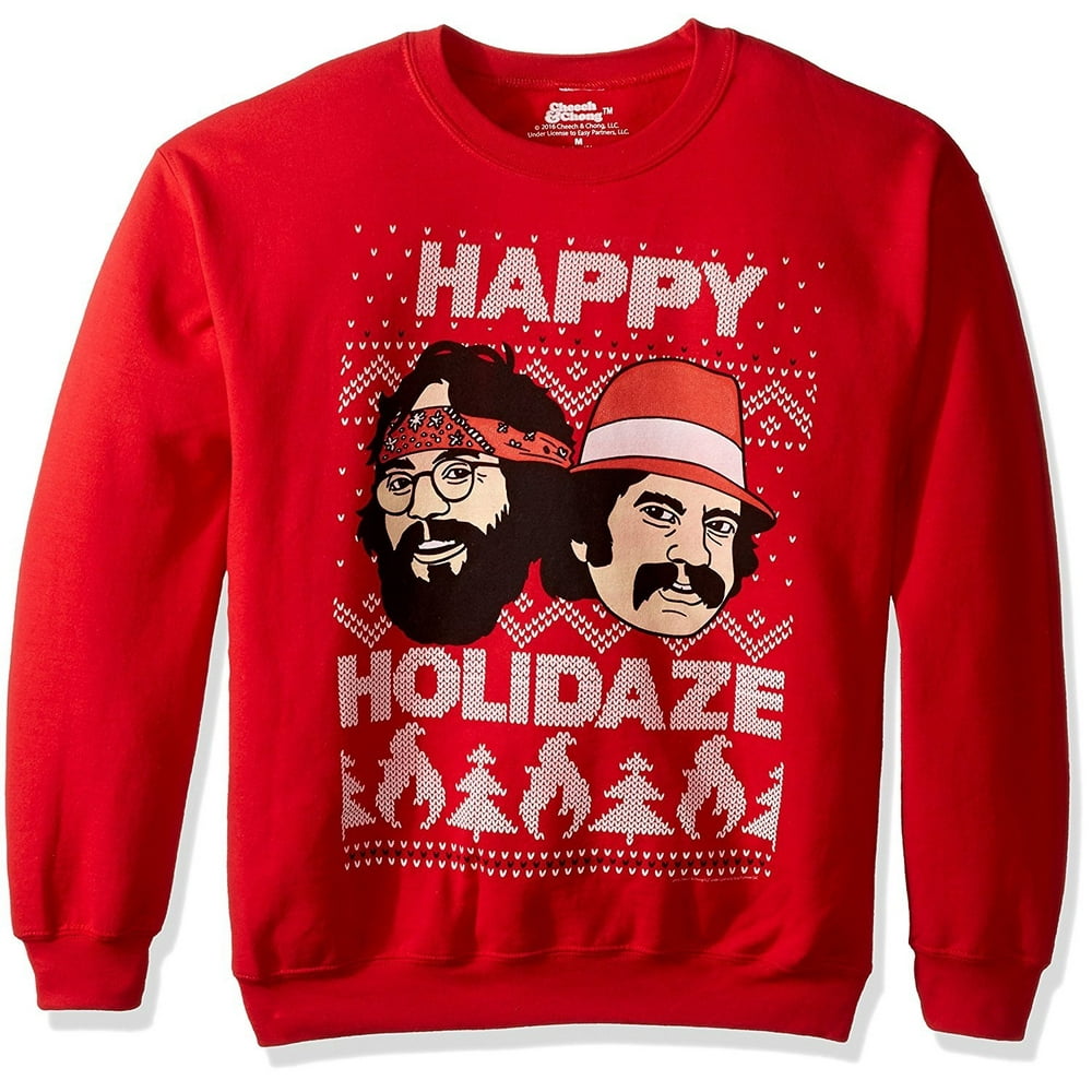 cheech and chong christmas sweatshirt