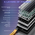 thumbnail image 6 of ATTACK SHARK R82 Rapid Trigger TKL Wired Mechanical Gaming Keyboard with Driver, Black, 6 of 7