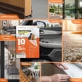 thumbnail image 5 of CLAWGUARD Protection Tape Sheets, 10 XL Clear Scratch Guard Panels for Doors & Furniture, Pet Scratch Protectors for Dog Door Scratching & Cat Claws, 17 x 12 in, 5 of 7