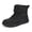 Black, variant on Fadezar Kids Snow Boots Boys Girls Lightweight Winter Boots Warm Barefoot Shoes for Toddler Kid