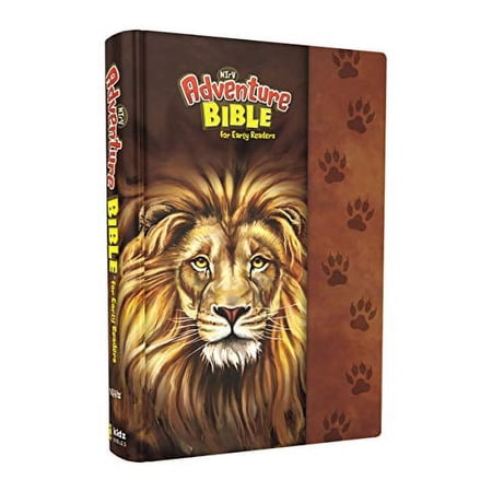 NIrV Adventure Bible for Early Readers Hardcover Full Color Magnetic Closure Lion