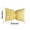 Yellow, variant on Leodye 1PCS Striped Bow Decor Velvet Pillowcase, Soft Bolster Pillow Cover, for Sofa Bed Home Bedroom Decoration -19.69*12.99IN