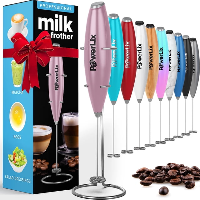 PowerLix Batidor de Leche Deluxe - Rosa