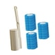 thumbnail image 3 of Juego de cepillos de baño desechables de mango largo para montaje en pared con cabezales de repuesto 18 cabezales de recambio, 3 of 9