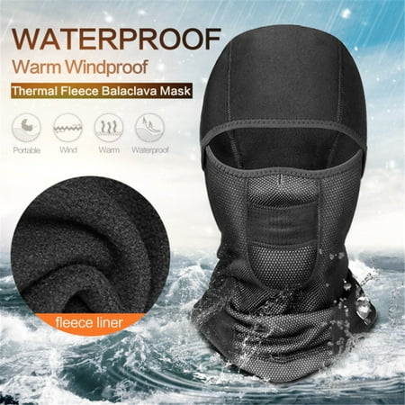 Winter Warm Hat Motorcycle Waterproof Windproof Face Mask Hat Neck