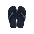 thumbnail image 2 of Islander Men Women All-Weather Comfortable Beach Flip-Flop Sandals Slippers - Navy - M6/W8, 2 of 5