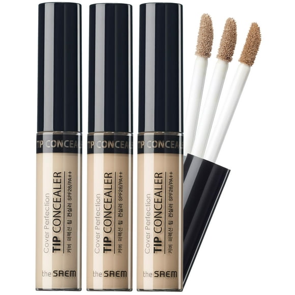 Set de correctores THESAEM Cover Perfection Tip, 3 colores, 6 ml