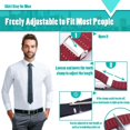 thumbnail image 4 of HSHDLDF Y-Style Shirt Stays Men Non-Slip Locking Clamps Adjustable Elastic Straps, 4 of 7