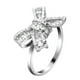 thumbnail image 4 of Anillos para mujer, regalos para mujer, anillo de lazo blanco de moda para mujer, joyería de compromiso para boda, regalo, anillo de compromiso, 4 of 4