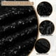 thumbnail image 4 of Tejido de Lentejuelas Negras, por Yarda, 1 Yarda de Longitud 4.3ft de Ancho, Tela de Terciopelo Brillante y Centelleante para Costura DIY, Vestido, Fondo, Mantel, Camino de Mesa, 4 of 7