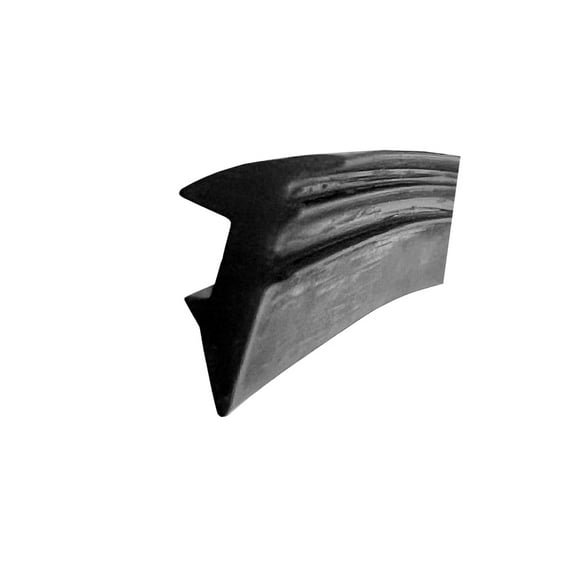 Gordon Glass® Roll-in Replacement Glazing Rubber Spline Gasket for Framed Shower Doors, 5/16 in x 9/16 in x 7/16 in