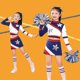 thumbnail image 3 of Girls Cheerleading Uniform With Pom Poms And Socks, Children's Cheerleading Uniform-2025, 3 of 3