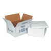 Staples Insulated Shipping Kits 12" x 10" x 5" White 4/Case 225C