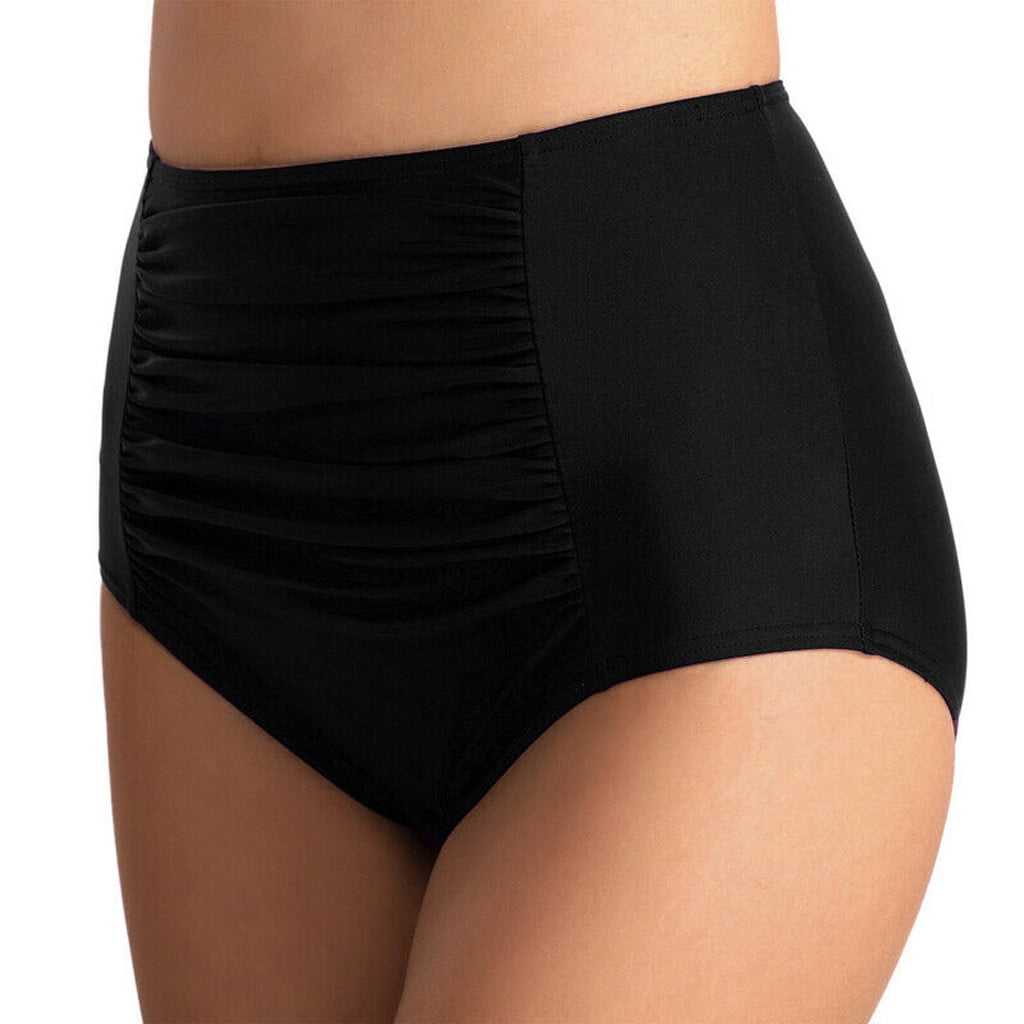 High waist ruched swim bottoms best sale