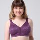 thumbnail image 4 of Sujetador reductor de copa completa para mujer, tirantes anchos, sin aros, sin relleno, talla grande 38e, 4 of 4