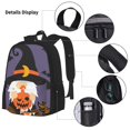 thumbnail image 3 of Fotbe Halloween Gnomes Set Escolar 3 en 1 para Niños - Mochila Duradera con Lonchera Aislante y Estuche para Lápices - Mochila Escolar para Niños y Niñas, 3 of 7