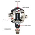 thumbnail image 2 of Sealed Bike Pedals Aluminum Self-locking With Clips Doubleside Clipless Pedal Spd Ultralight Bicyc, 2 of 5