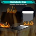thumbnail image 4 of IC ICLOVER Bolsas para Documentos Ignífugas con 2 Bolsillos, Bolsa para Dinero Impermeable a Prueba de Fuego de 15 "x 11", Bolsa de Almacenamiento Segura a Prueba de Fuego con Cierre para Documentos Legales Grandes, Archivos y Dinero en Efectivo, 4 of 6