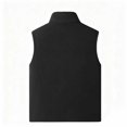 thumbnail image 6 of Lyrehush Mens Fleece Vest Jackets Full-Zip Warm Sleeveless Thermal Layering Outerwear Side Zip Pockets Winter Fall Vests, 6 of 7