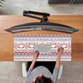 thumbnail image 6 of Extended Large Computer Gaming Mouse Pad Desk Mat(31.5×15.7 in),Desk Pad with Stitched Edges Non-Slip Base,Desktop Pad Suitable for Work Office Aesthetic Boho Bohemian Cute-Pink Geometry, 6 of 6