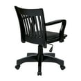 thumbnail image 5 of OSP Designs Deluxe Bankers Chair, Black, 5 of 19