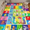 thumbnail image 3 of Children's Play Rugs For Foo, Kids Rugs, Suitable For Playroom, Playime Series ABc, Numbers,Animals,Months,Seasons Educational Area Rnugs, Suitable For Children's Clasroom 59"×39.4", 3 of 7