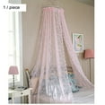 thumbnail image 2 of Lace Sheer Curtain Floral Net Voile Drape Door Window Yarn Tulle Decorative Screening for Balcony Bedroom, 2 of 8
