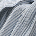 thumbnail image 7 of Levtex Home - Martha Stripe - Throw - Stripe - Blue White - Quilted Throw (50x60in.) - Cotton, 7 of 7