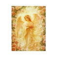 thumbnail image 2 of CozyNet Angelic Figure Surrounded By Roses Glowing Softly, Symbolizing Beauty & Divine Serenity Wall Art Prints With Frame Canvas Perfect for Living Room & Bedroom, Ready to Hang, Wall Decor 12"x16", 2 of 10