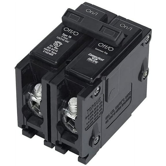 Connecticut Electric Circuit Breaker QP Double Pole - 20 Amps - 2 Poles