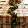 thumbnail image 4 of Artificial Green Plant Rose Vine Rattan Decor, Spring Inspired Faux l Garland for Home Decoration, Valentine's Day Fireplace Table Centerpiece and Romantic Atmosphere Creation, 4 of 8