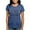 Heather Blue, variant on CafePress - Vaccinated 6 Feet Womens Tri Blend T Shirt - Womens Tri-blend T-Shirt