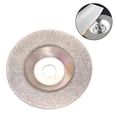 thumbnail image 3 of 4 Inch 100Mm 80 Grit Diamond Coated Grinding Disc Wheel for Angle Grinder Tools A Fangkenuo, 3 of 5