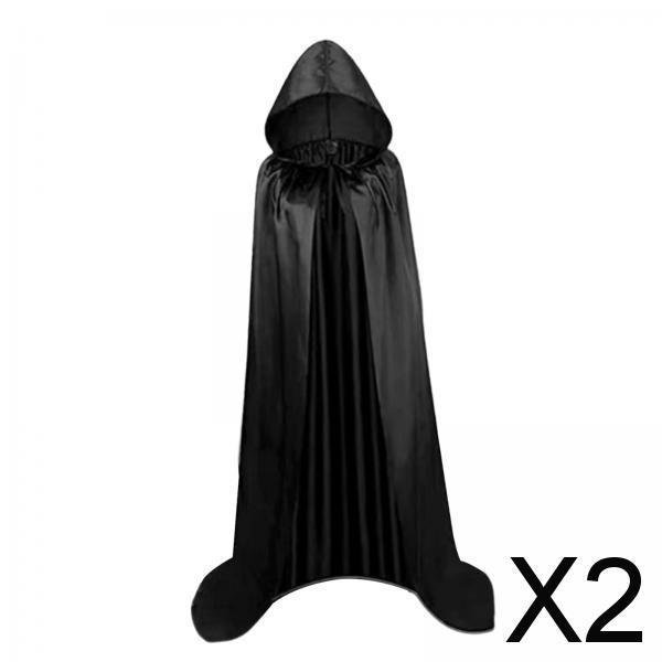 Capa de Halloween,Capas de cosplay de Halloween Accesorio de disfraz Cosplay,Poncho capa mujer hombre adulto Accesorios Medievales,Disfraz de mago,hechicero,mago y sacerdote gótico,Capa de