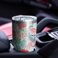 thumbnail image 4 of 30oz Pioneer Flower Tumblers Stainless Steel Tumbler with Lid and Straw,Vacuum Insulated Double Wall Travel Tumbler Cups Mug with Cleaning Brush for Coffee,Tea, 4 of 7