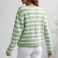 thumbnail image 4 of Vedolay Women's Cardigan Sweater Knit Zip Cardigan Sweater with Pockets Green,XL, 4 of 5