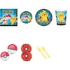 Pokemon Party Supplies Party Pack For 32 With Red #8 Balloon