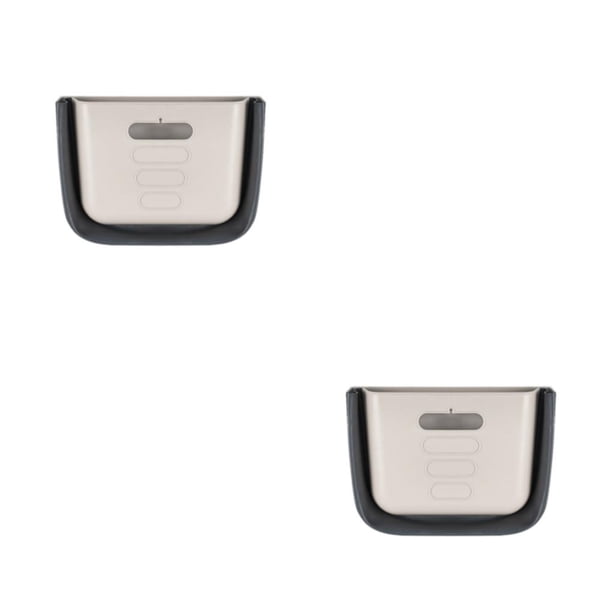 Injueey Suministros de limpieza confiables y efectivos para hogares ocupados y restaurantes Recolección de basura Suministros de cocina gris gris 27.8*20*14cm 2Conjunto
