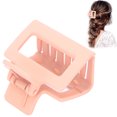 thumbnail image 4 of Pinzas Para El Cabello, Pinzas Para El Cabello Cuadradas 5x5x3.4cm Plástico + Resina Para Decoración De Maquillaje Para Todo Tipo De Peinados YLSHRF rosa carne, 4 of 8